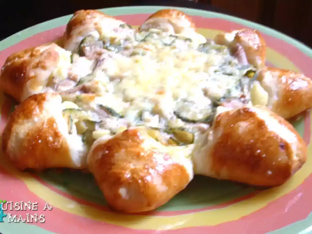 Une étoile pour ma tarte courgette poulet ! - photo 2