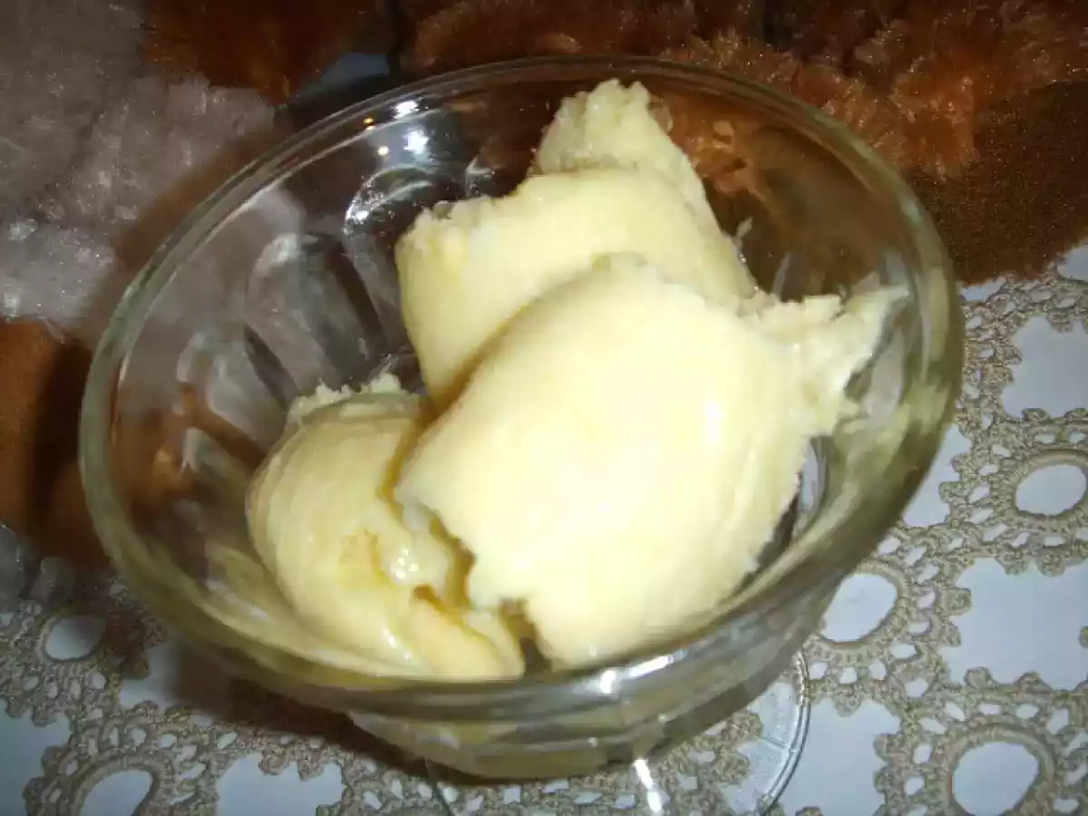 Une Glace à l'Ananas avec Ma Glace Maison Alsa