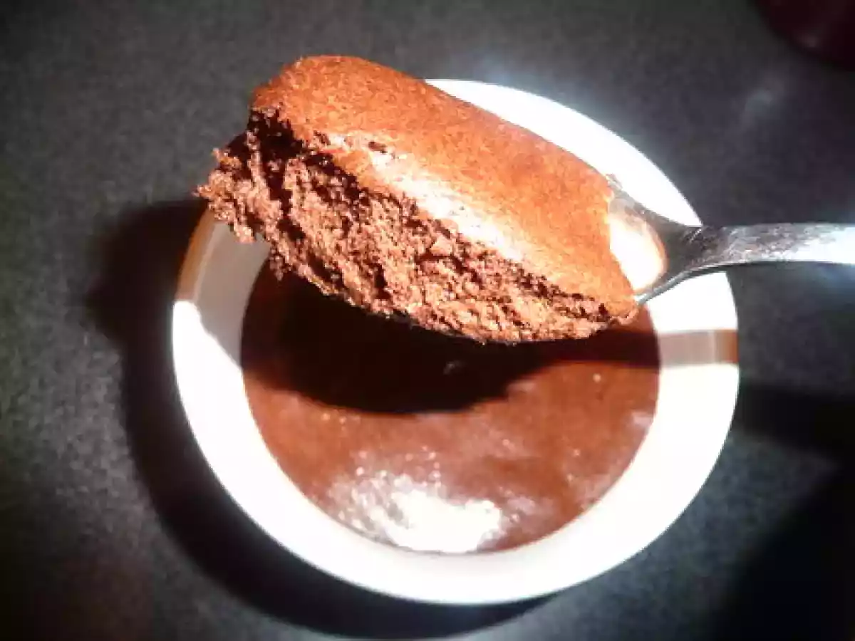 Une mousse au chocolat à l'amande, toujours pas WW... - photo 2