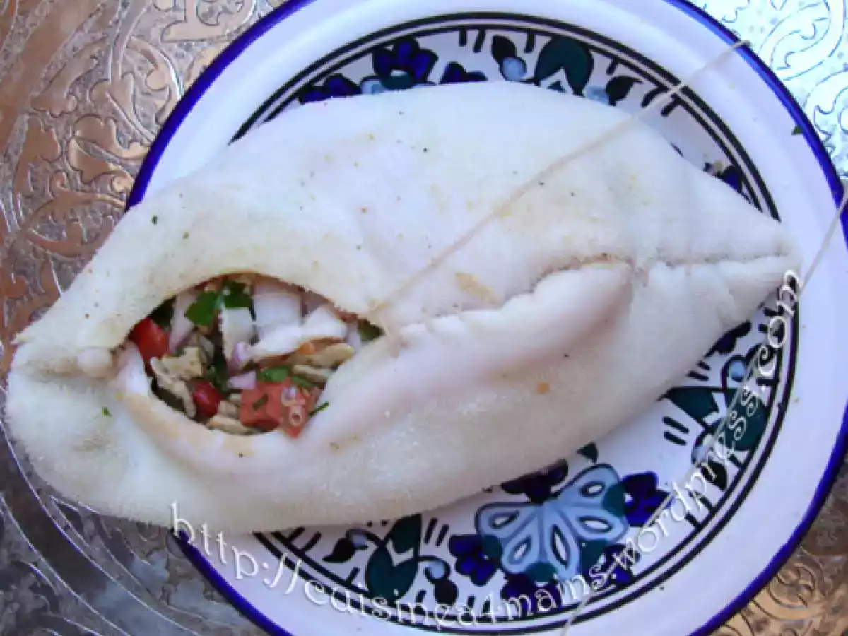 Une osbana pour l'Aïd (panse de mouton farcie)