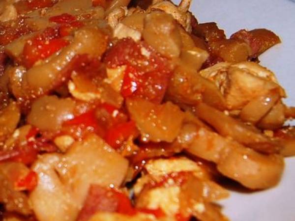 Une Petite Recette Ww Poulet Aux Petits Legumes Et Piment