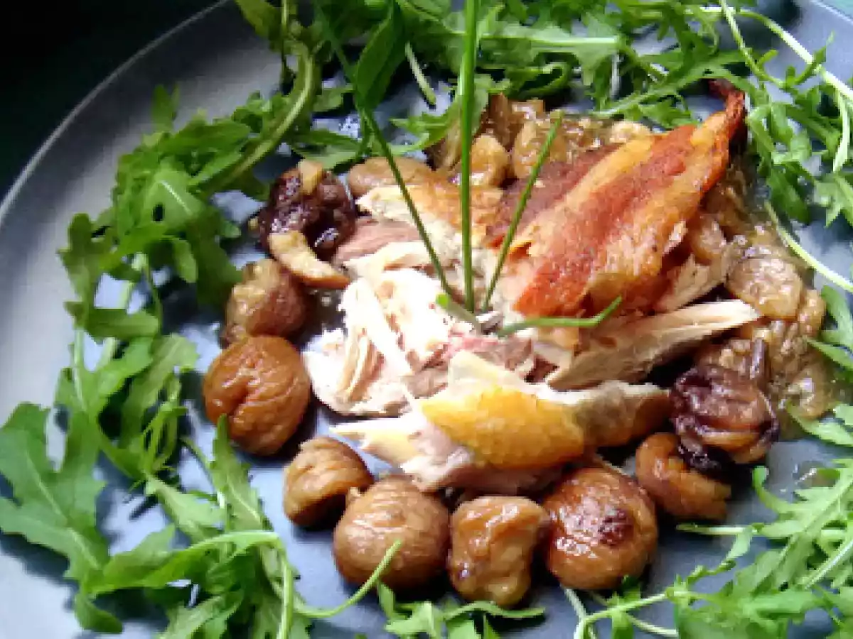 Une pintade, des marrons, des cèpes - photo 3