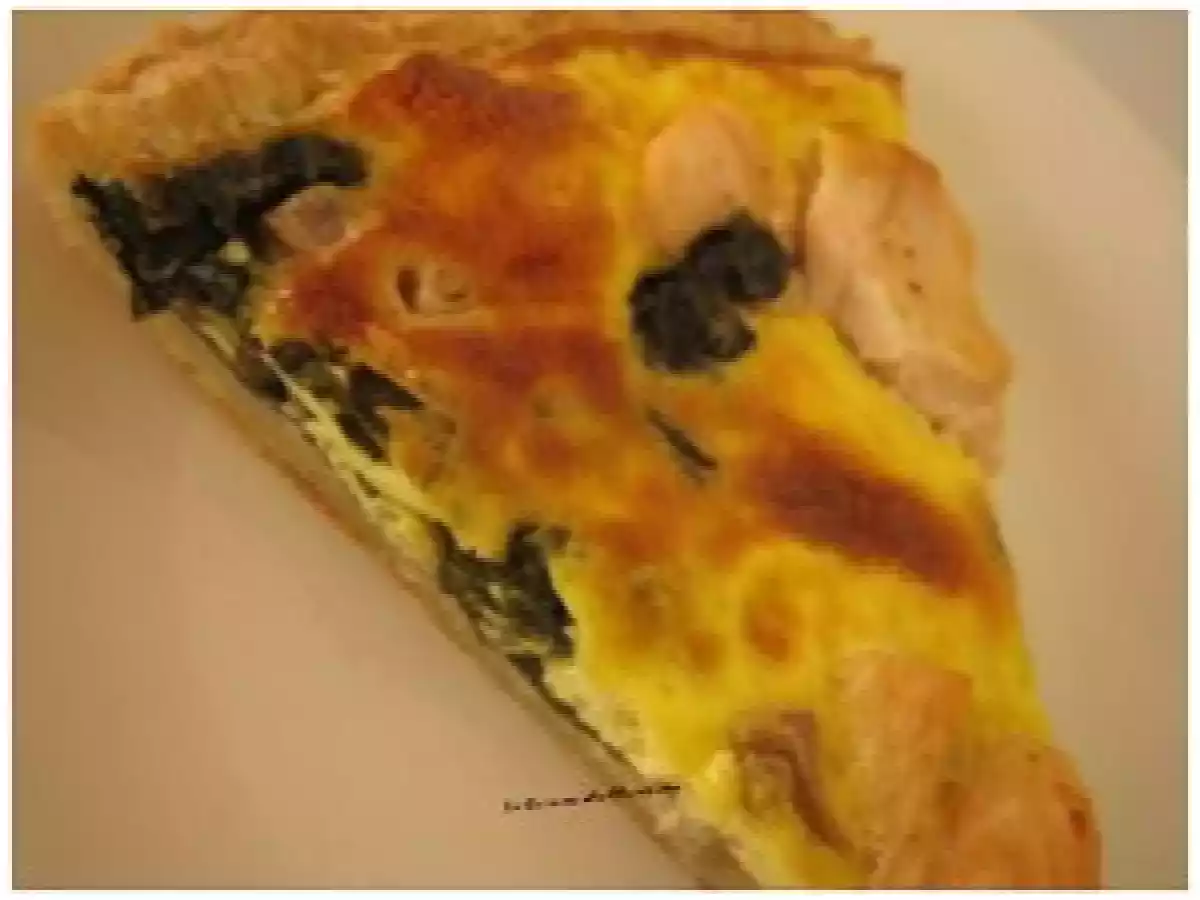 UNE QUICHE AU SAUMON ET A L'OSEILLE... - photo 2