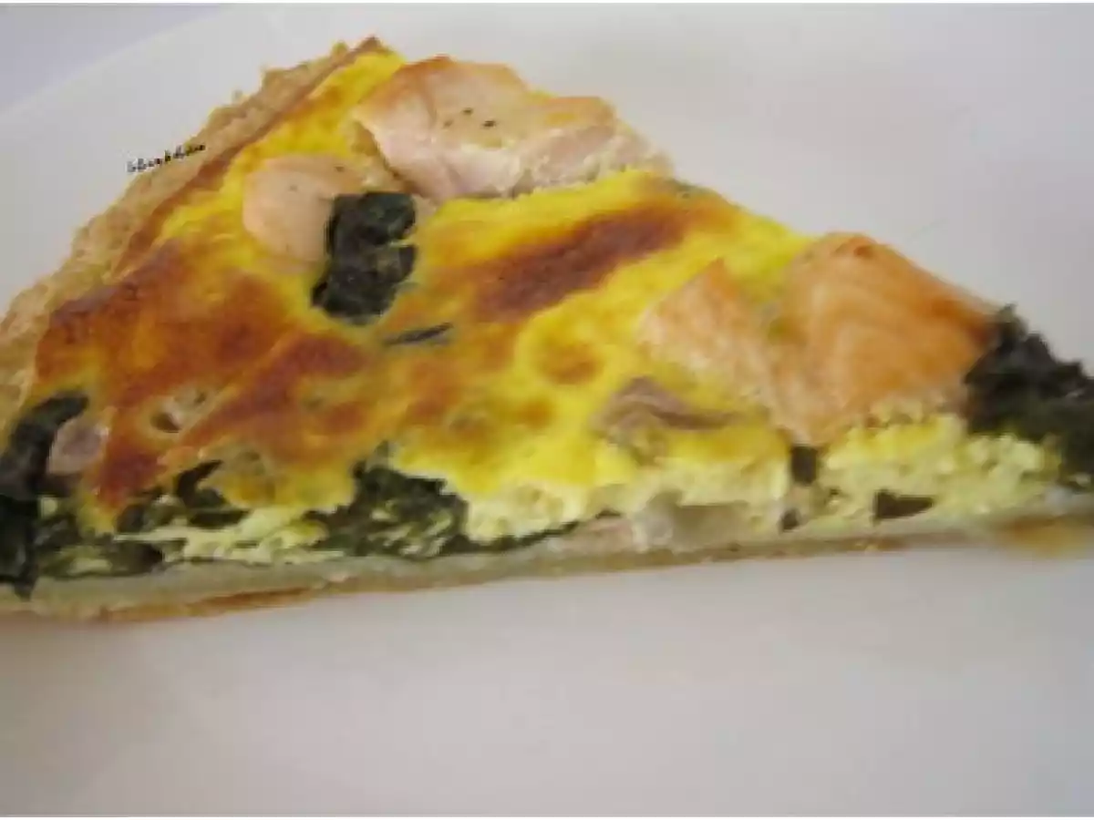 UNE QUICHE AU SAUMON ET A L'OSEILLE... - photo 3