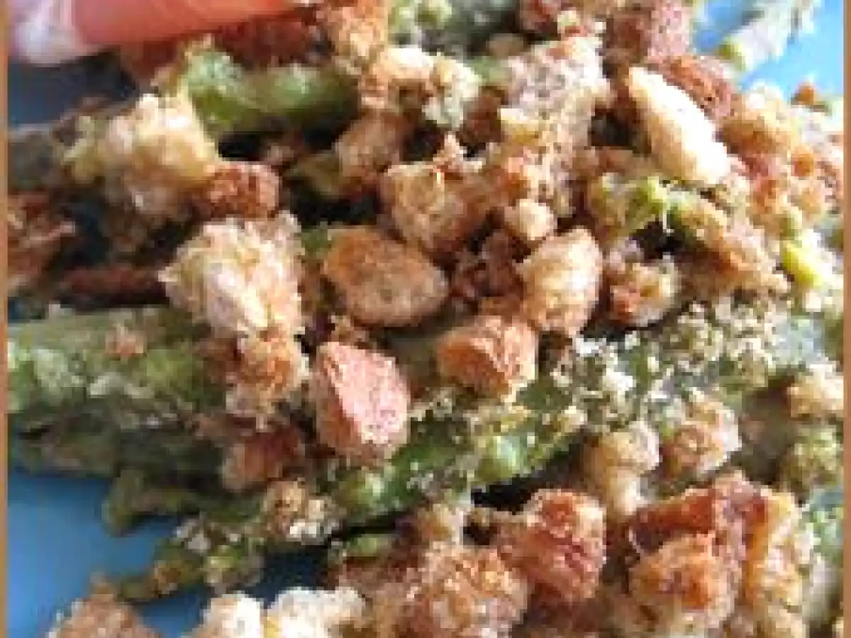 Une recette de saison, crumble aux asperges vertes - photo 2