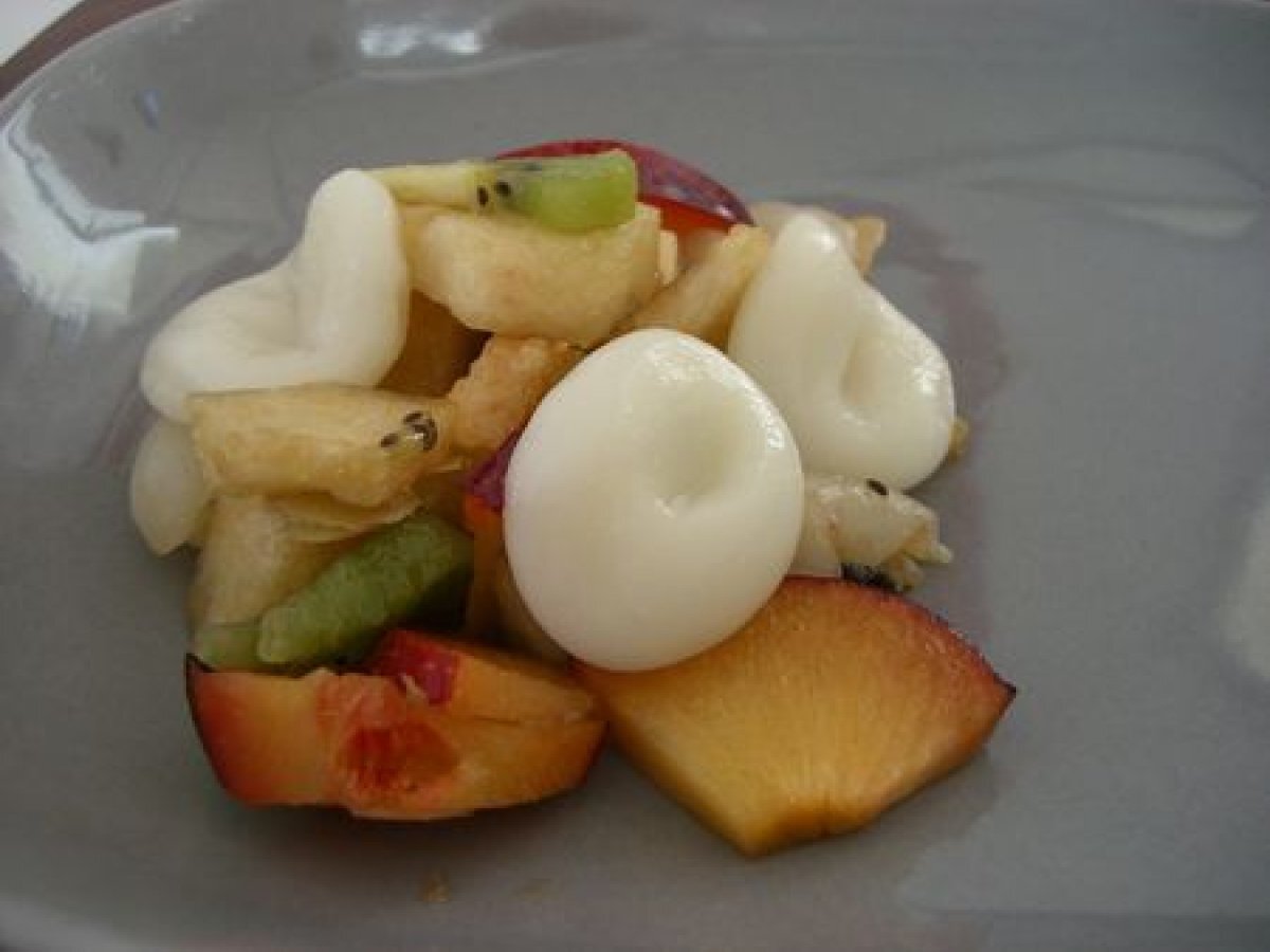 Une salade de fruits à la mode japonaise Recette Ptitchef