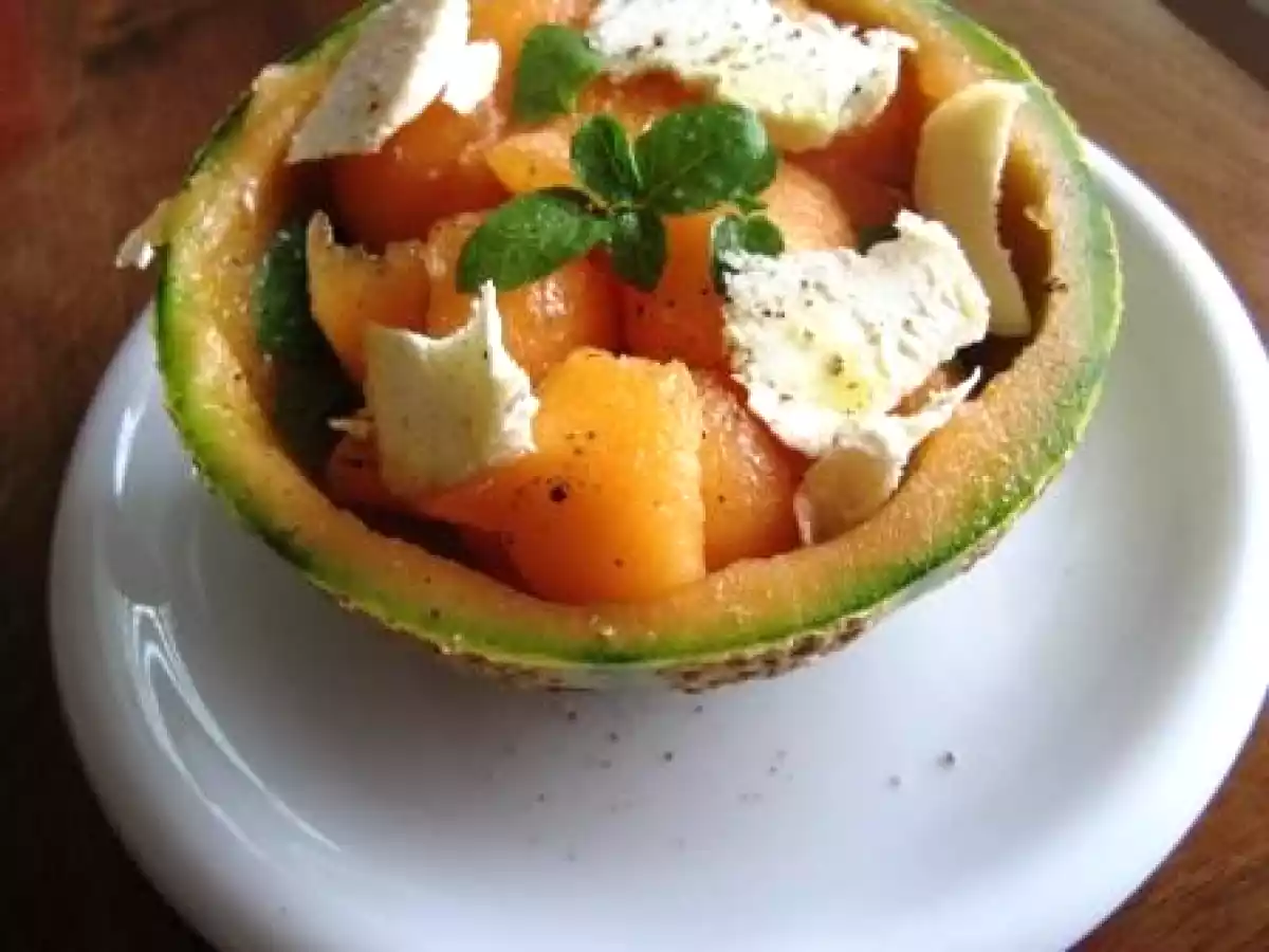 Une salade de melon qui change