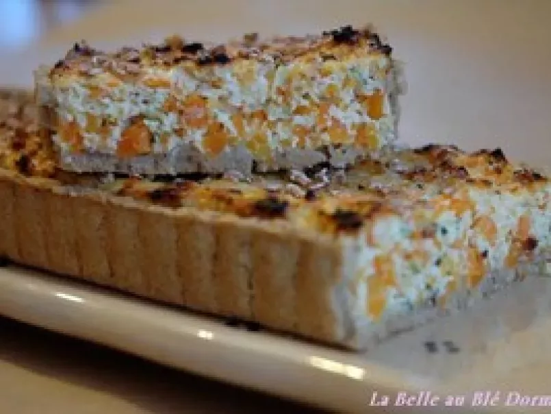 Une tarte à la carotte et aux flocons de sarrasin pour une collection de recettes, photo 2