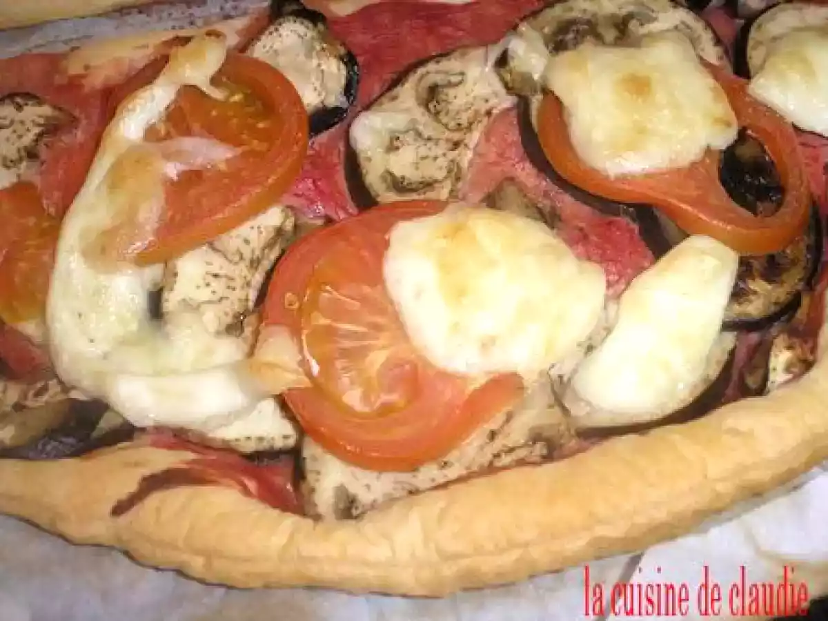 Une tarte salée printanière