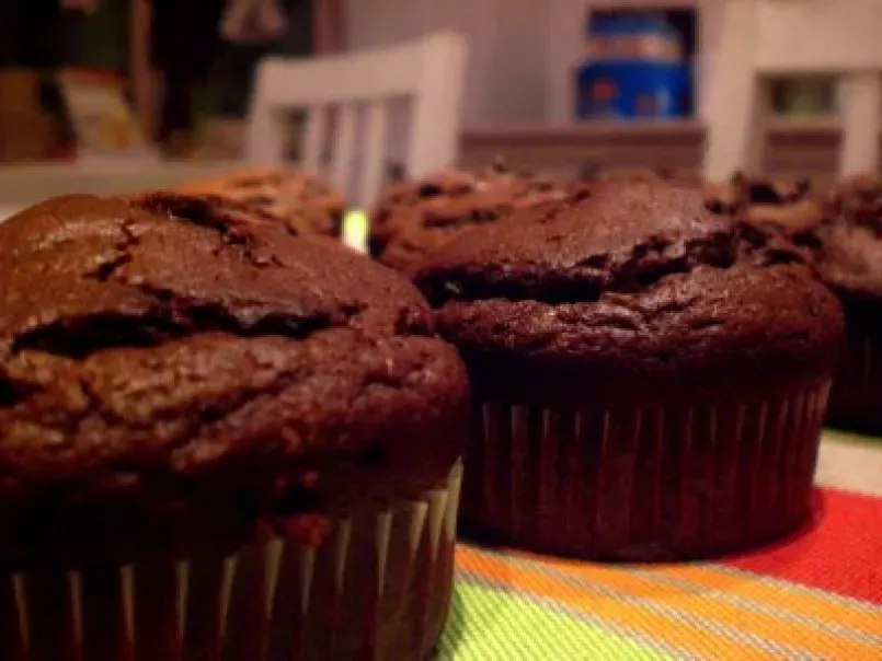 Une texture exceptionnelle pour ces muffins au chocolat, photo 1