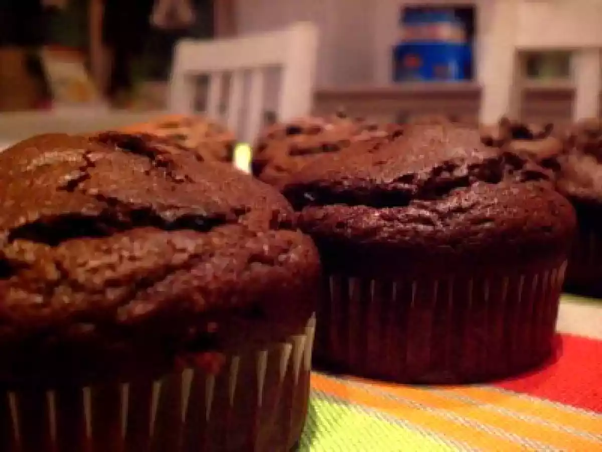 Une texture exceptionnelle pour ces muffins au chocolat