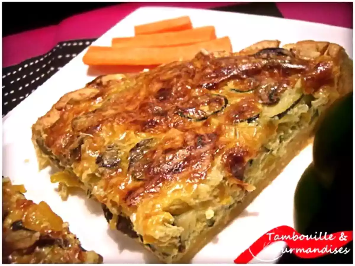 Une tite tarte toute légère, tout légume! Ou comment utiliser son cottage cheese!