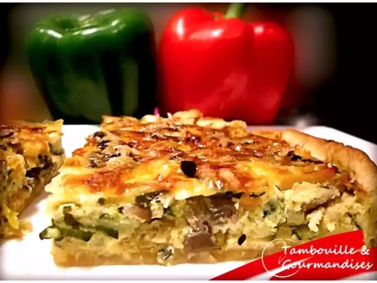 Une tite tarte toute légère, tout légume! Ou comment utiliser son cottage cheese! - photo 2