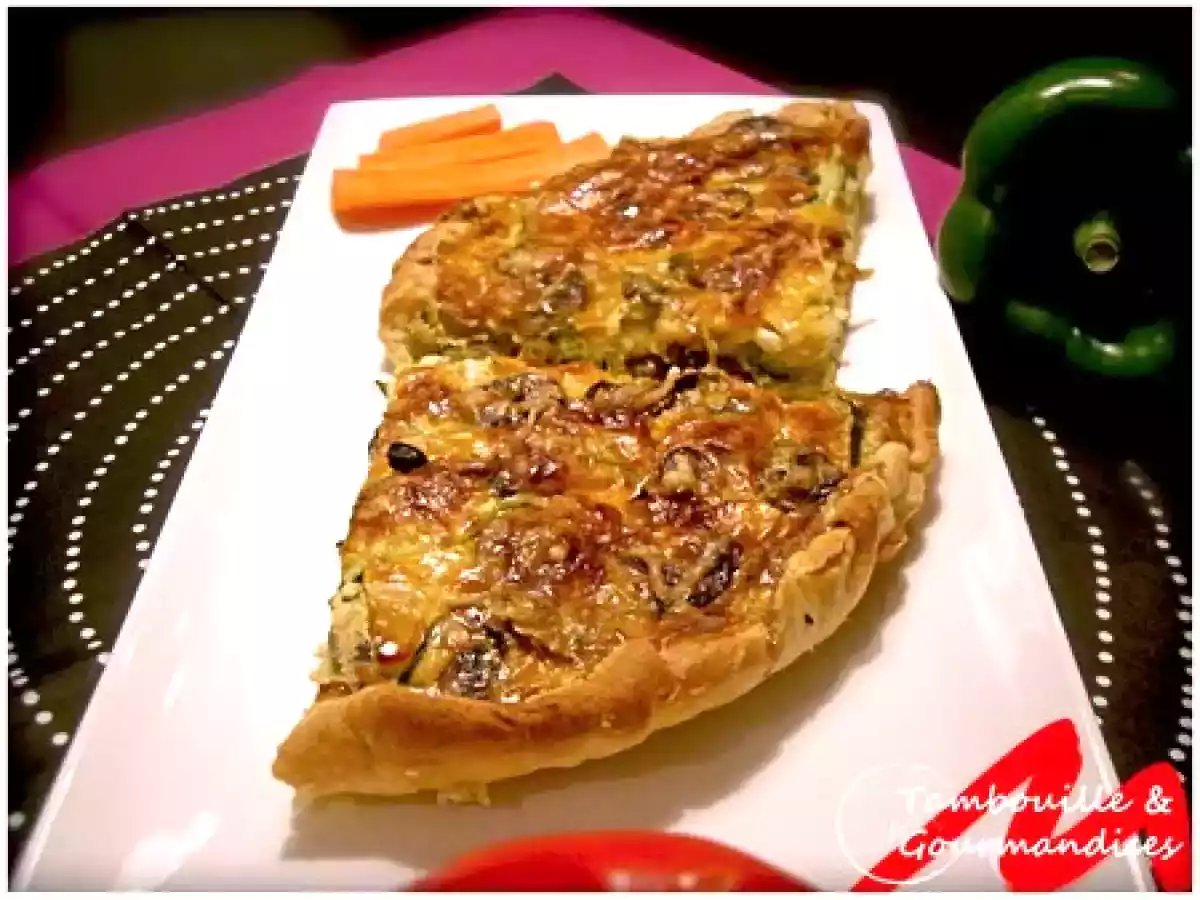 Une tite tarte toute légère, tout légume! Ou comment utiliser son cottage cheese! - photo 3