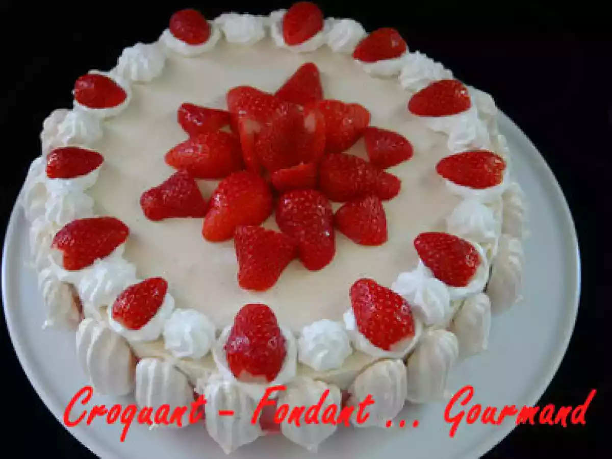 VACHERIN FRAISE-VANILLE