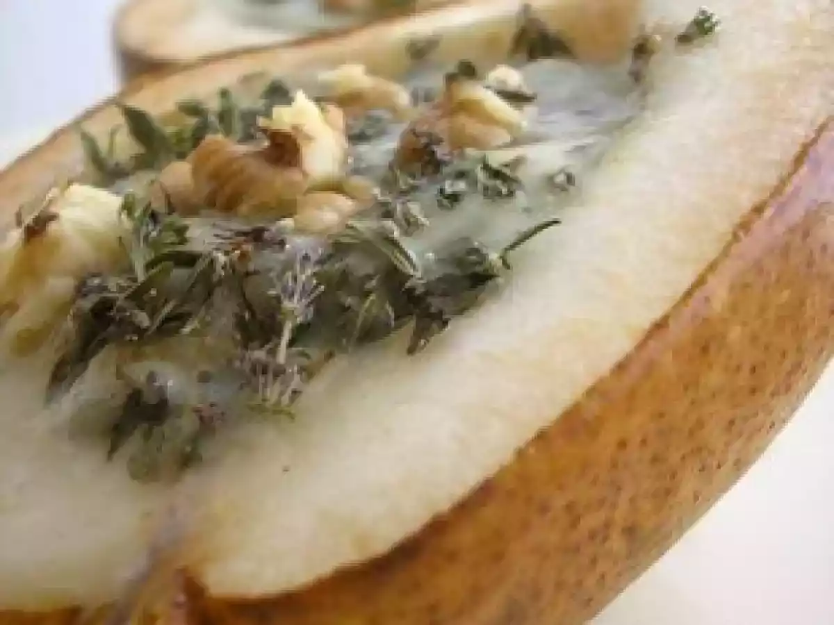 Variations autour de la poire en sucré-salé...