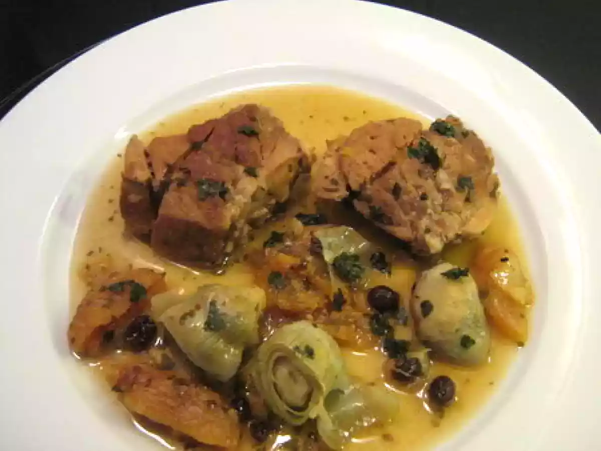 Veau à la marocaine