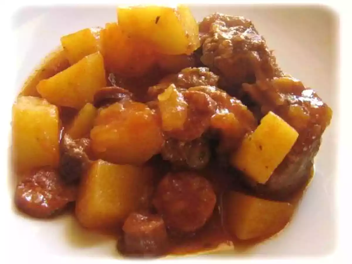 Veau en cocotte à la portugaise....revu par une charentaise !