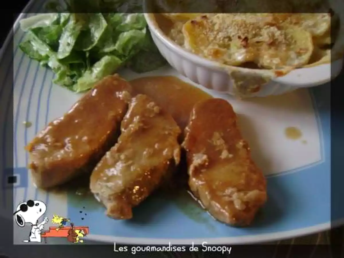 Veau sauce à l'orange