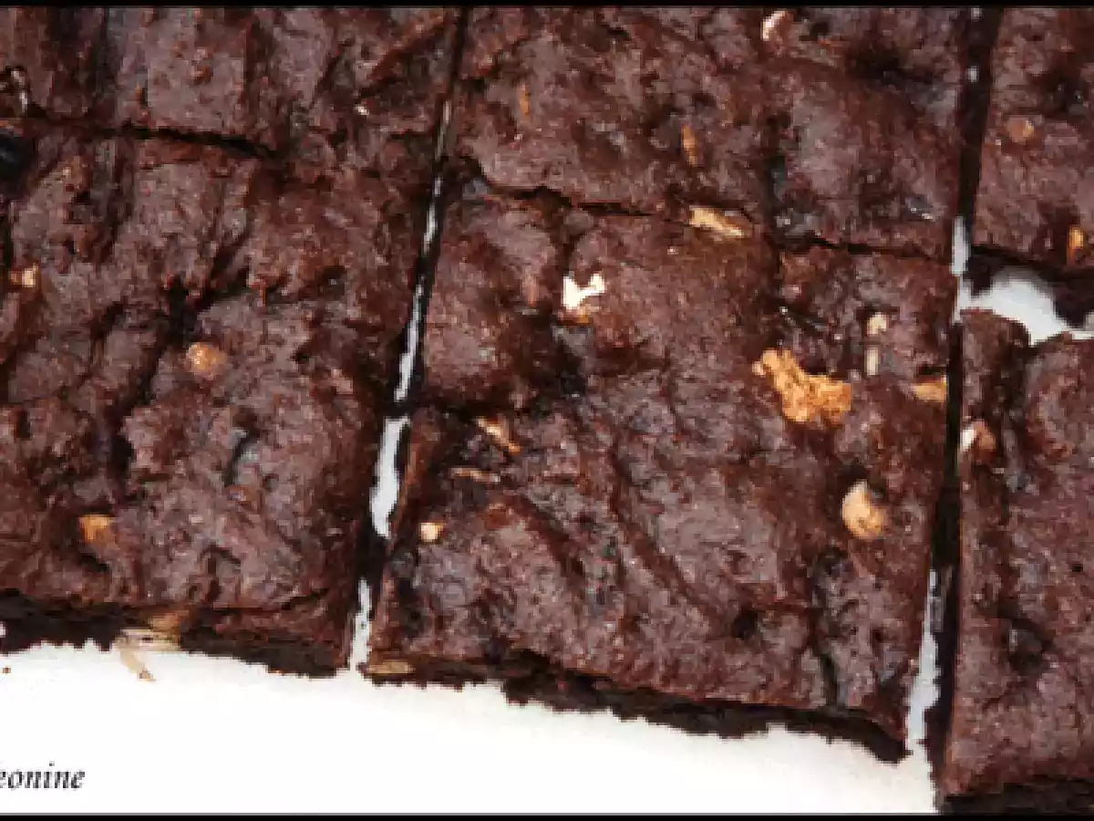Vegan brownies aux noix de cajou - photo 2