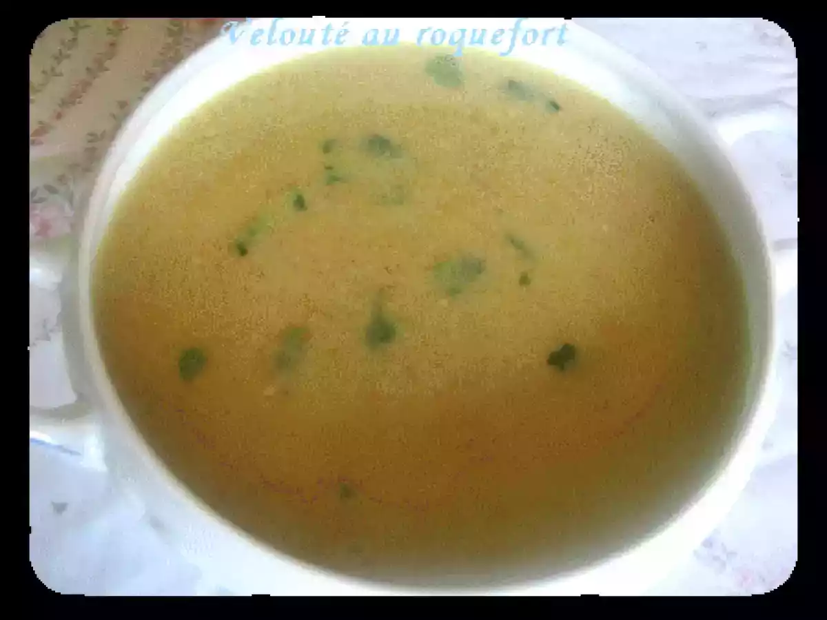 Velouté au roquefort