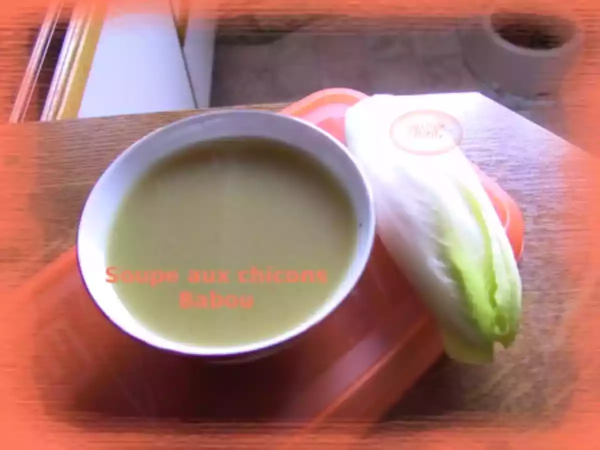 Velouté aux chicons (endives), Recette d'Annie