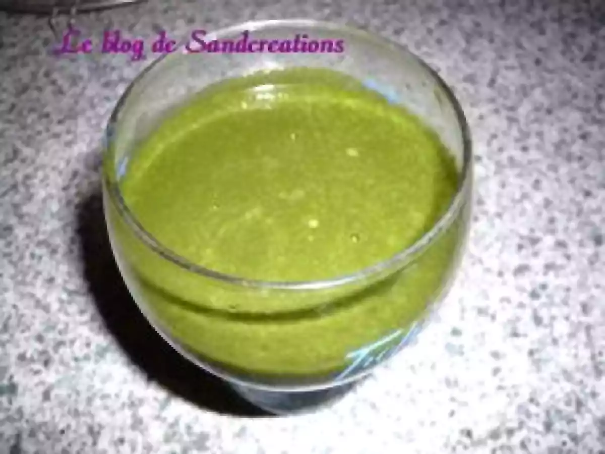 Velouté aux épinards