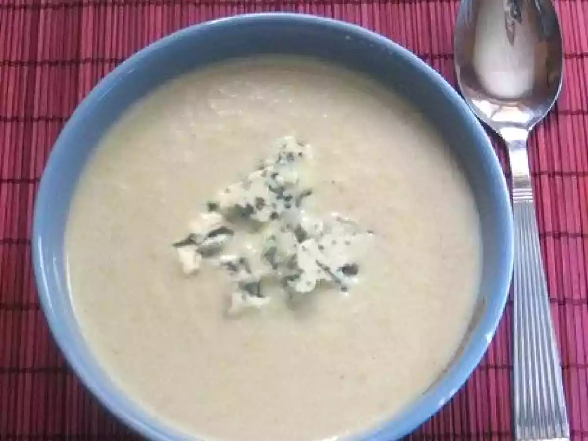 Velouté d'endives au bleu