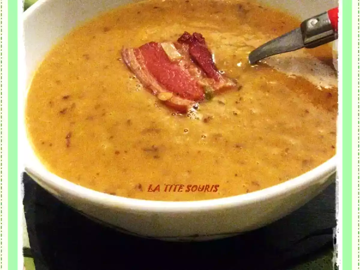 Velouté d'hiver aux lentilles corail et haricots rouges - photo 2