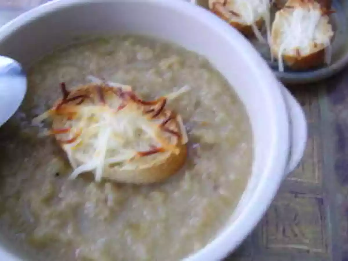 Velouté d'oignon caramélisé