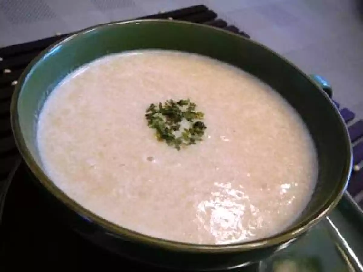 Velouté d'oignons doux aux pommes et à l'érable...à tomber sur la tête!!!