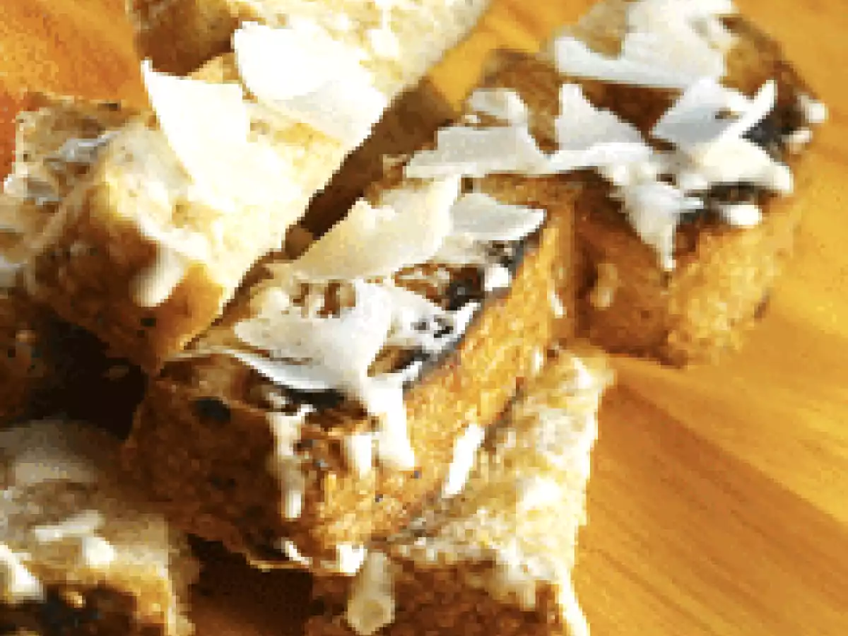 Velouté d?oignons et des mouillettes au cantal à la façon de Marc Veyrat - photo 2