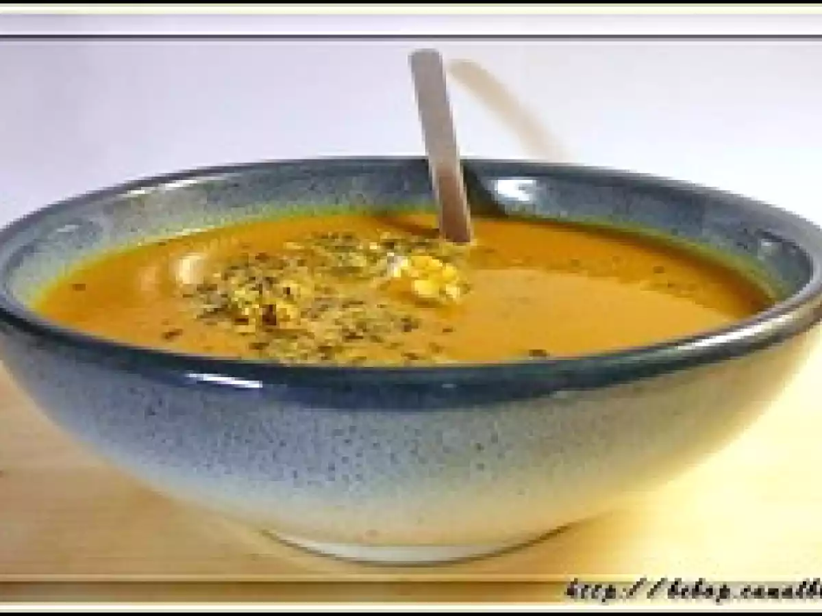 Velouté de carottes et châtaignes au curry - photo 2