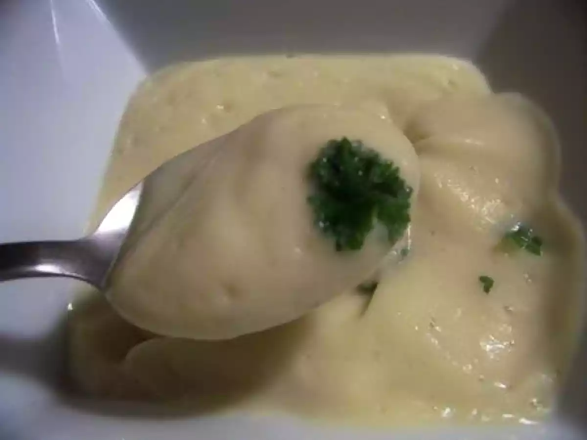 Velouté de celeri rave à la crème d'amande!!! - photo 2