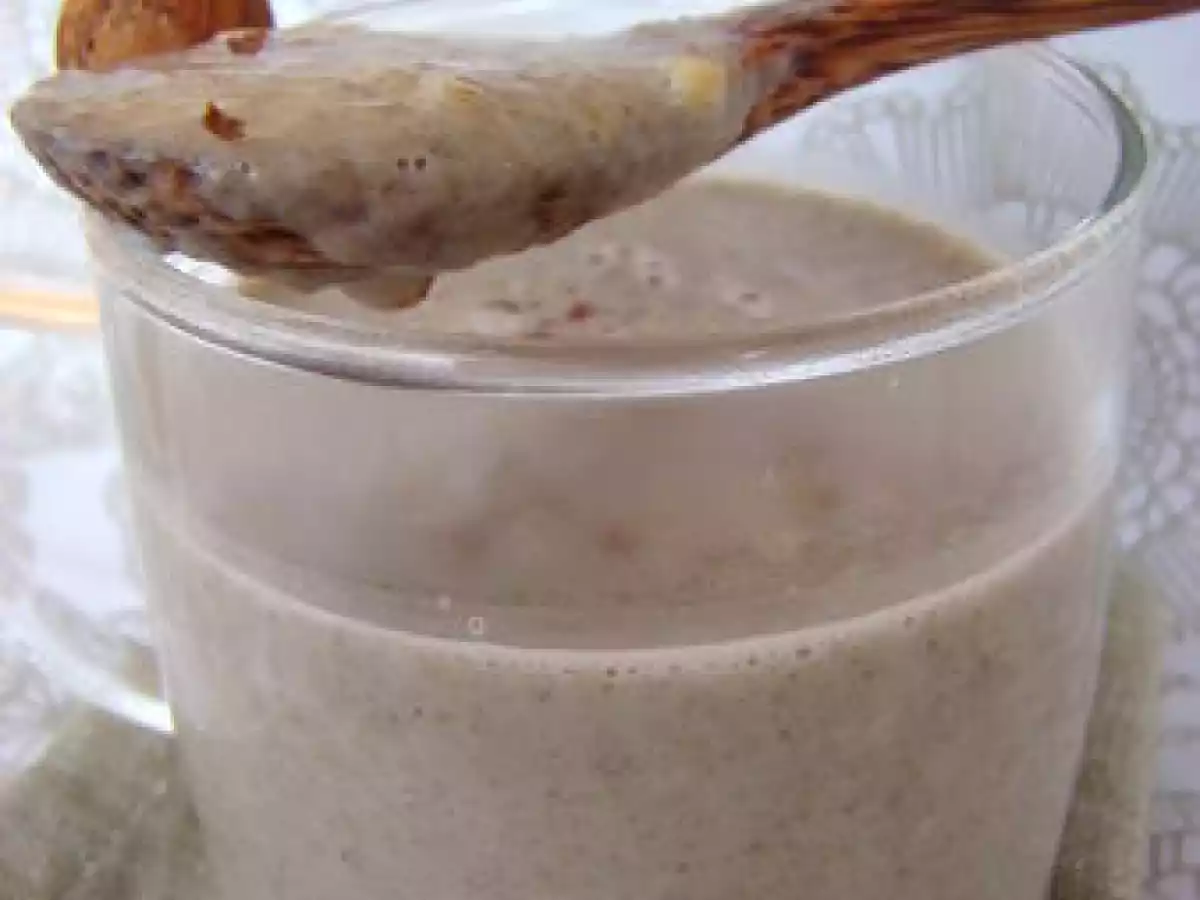 Velouté de champignons de Paris à la noisette - photo 2