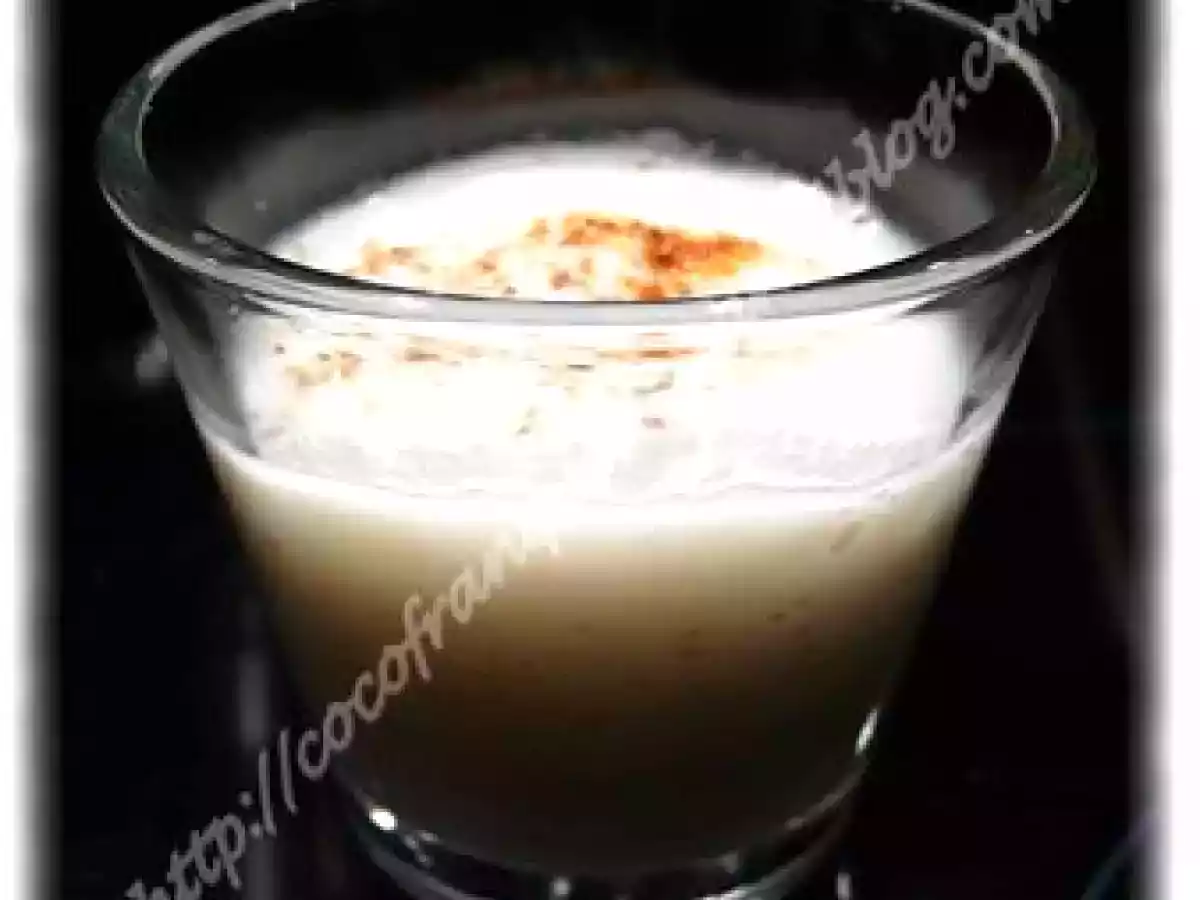 Velouté de chou fleur à la fève Tonka