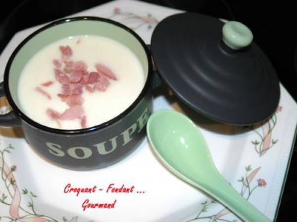 VELOUTÉ de CHOU-FLEUR au BACON