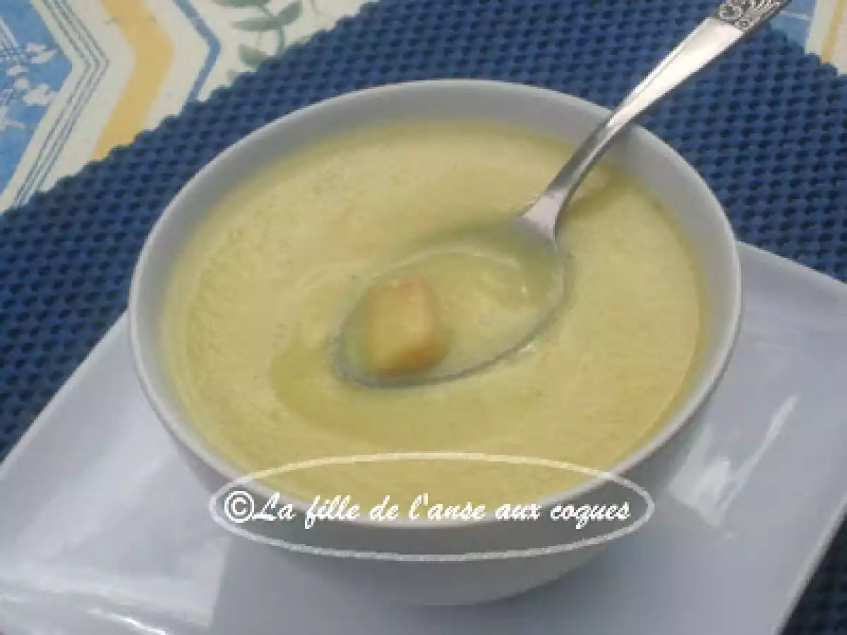 VELOUTÉ DE CHOU-FLEUR AU GINGEMBRE ET AU CARI - photo 2
