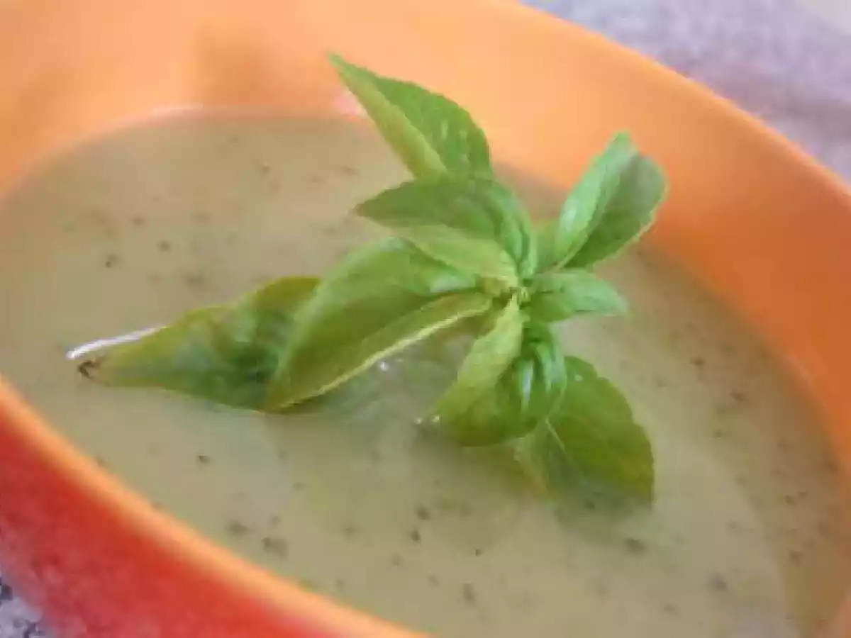 Velouté de courgette au Basilic - photo 3