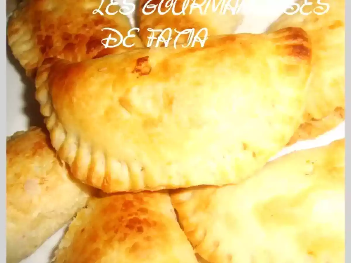 Velouté de courgette et Chaussons feuilletés à la viande hachée