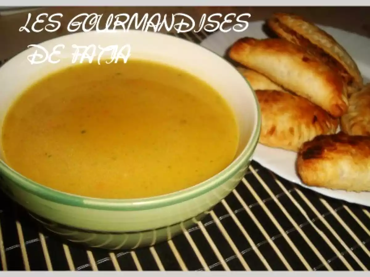 Velouté de courgette et Chaussons feuilletés à la viande hachée - photo 4