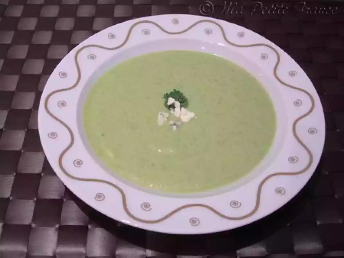 Velouté de Courgettes au Bleu