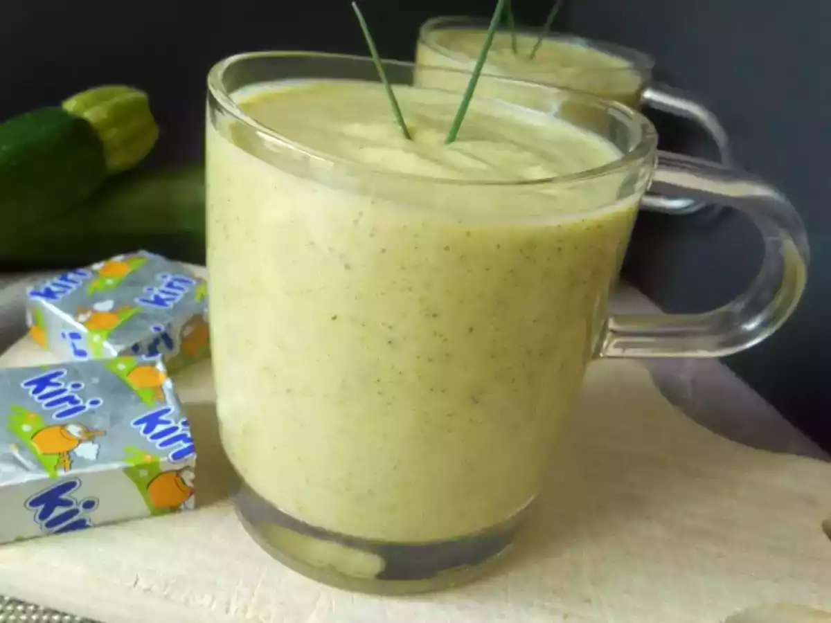 VELOUTÉ DE COURGETTES AU KIRI ®