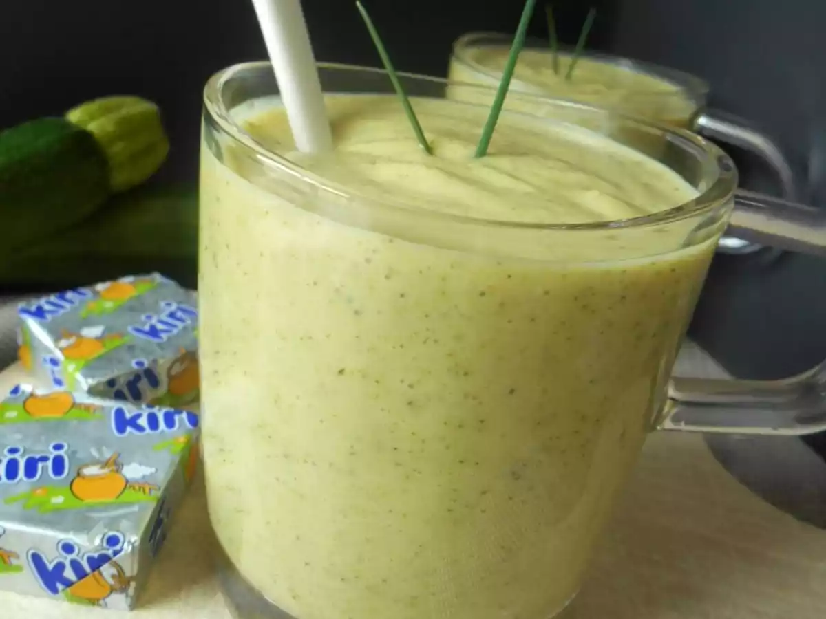 VELOUTÉ DE COURGETTES AU KIRI ® - photo 2