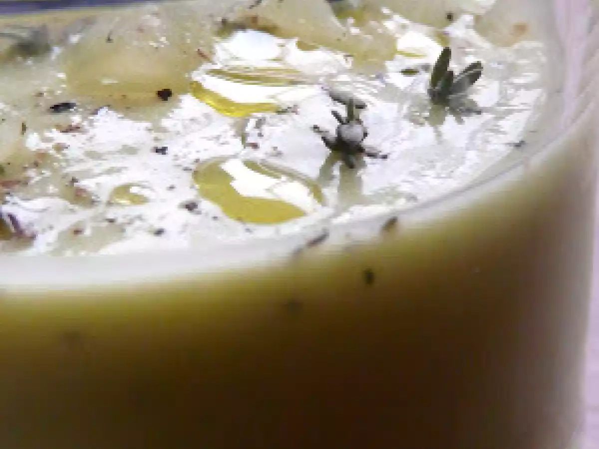 Velouté de courgettes, citron et thym de Fumiko - photo 2