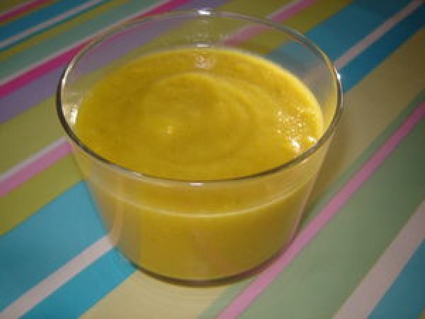 Veloute De Courgettes Jaunes Vanille Et Lait De Coco Recette Ptitchef
