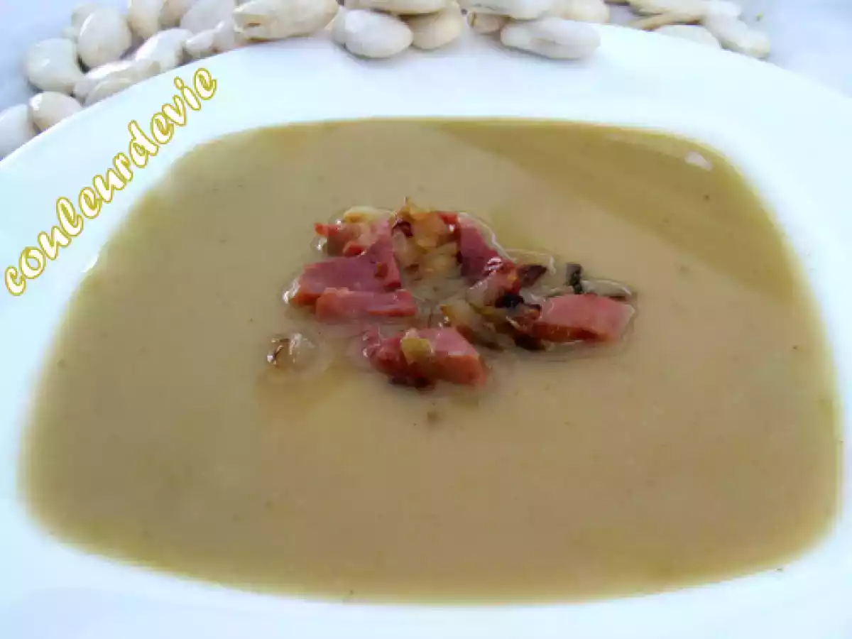 Velouté de haricots blancs