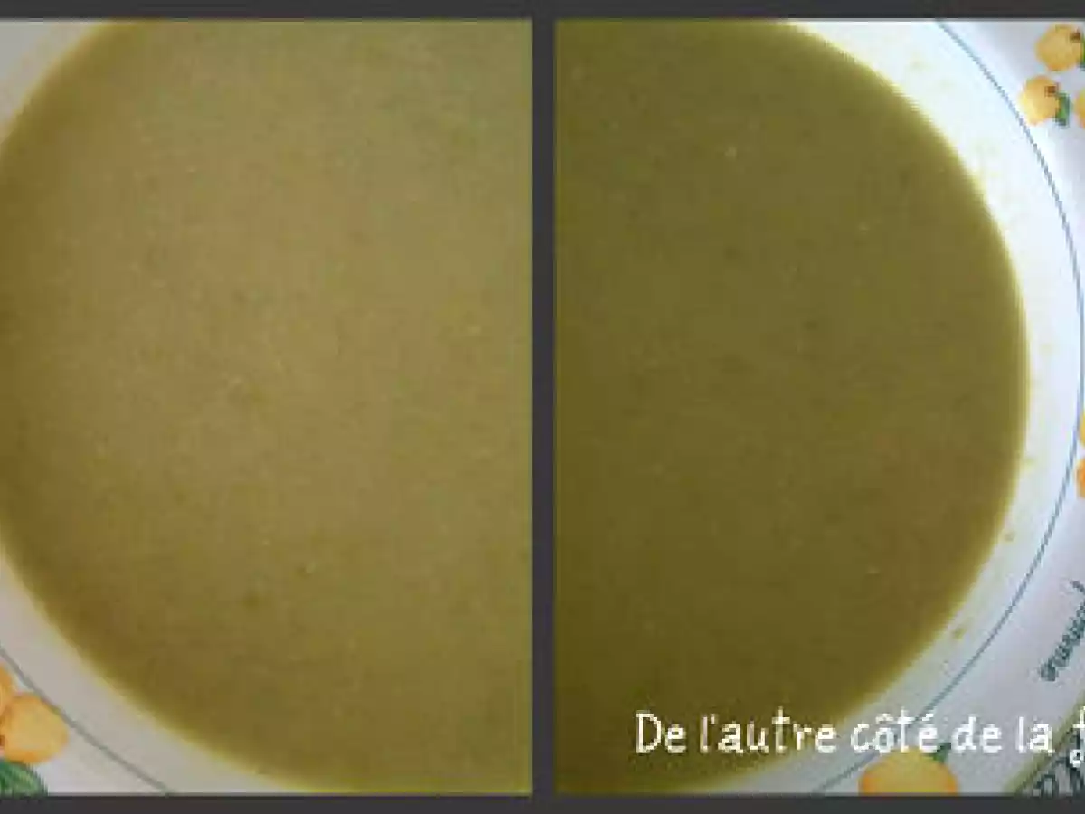 VELOUTÉ DE HARICOTS VERTS