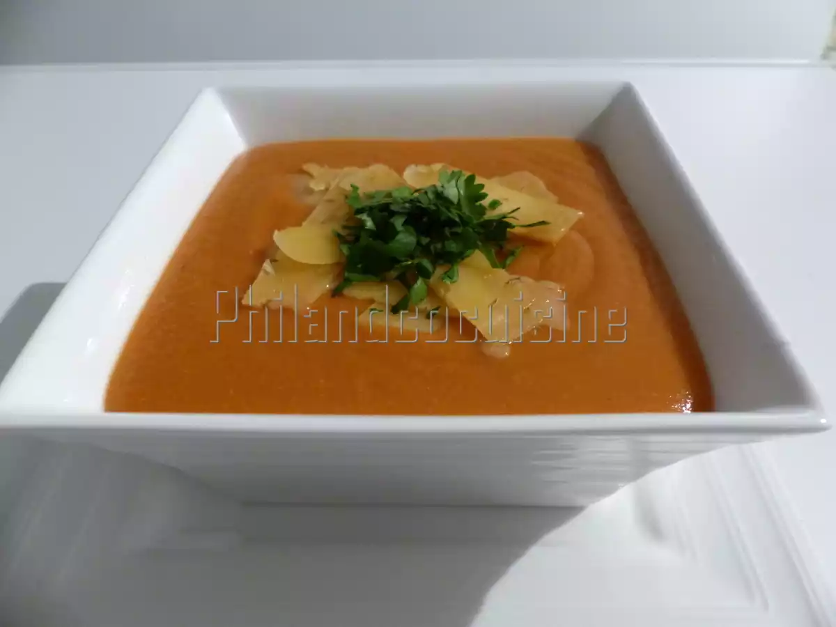 Velouté de lentilles corail aux épices - photo 3