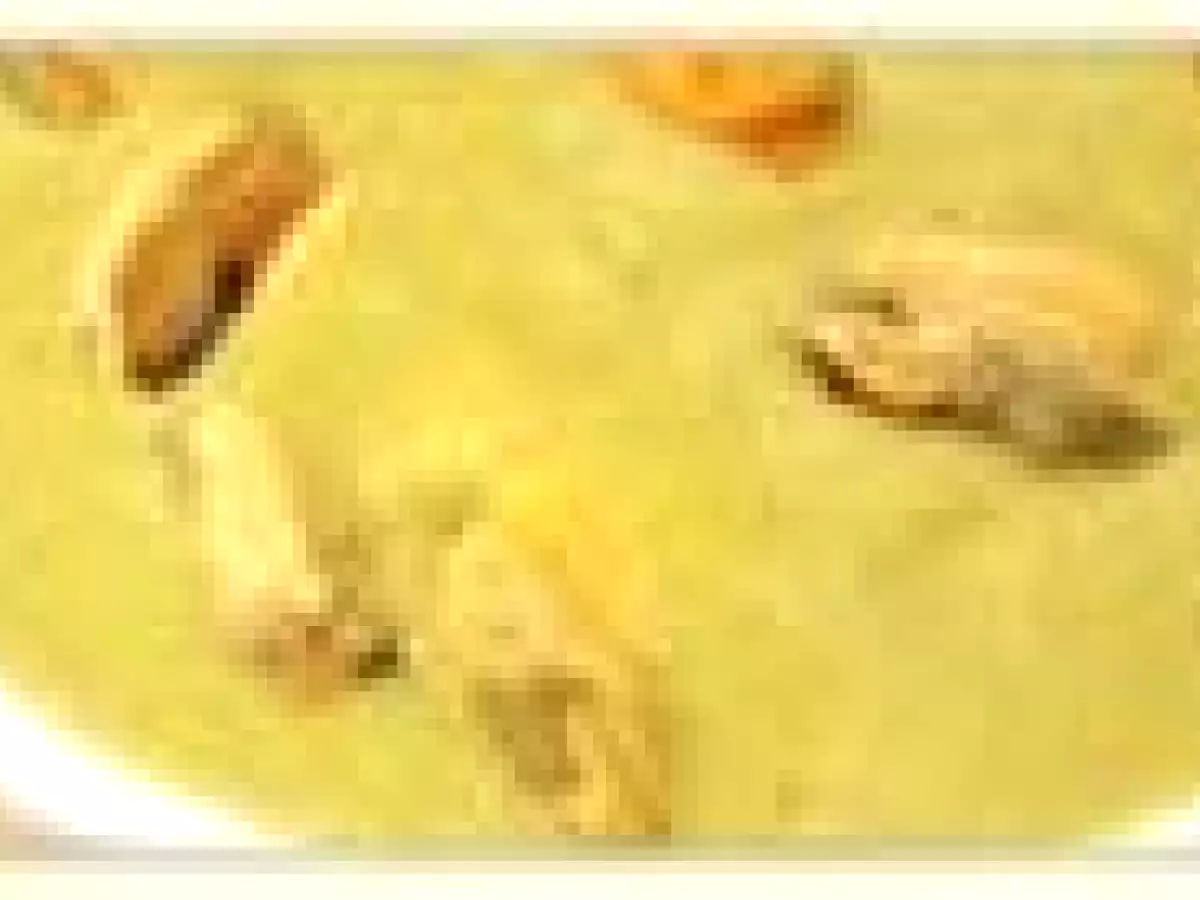 Velouté de moules au curry